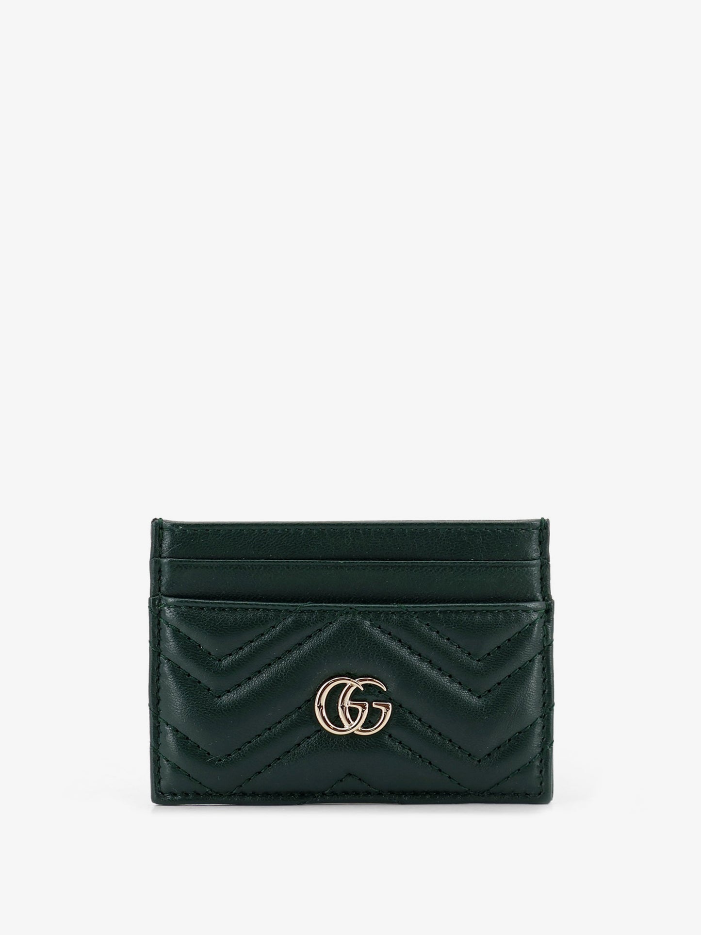 Portacarte GG Marmont in pelle