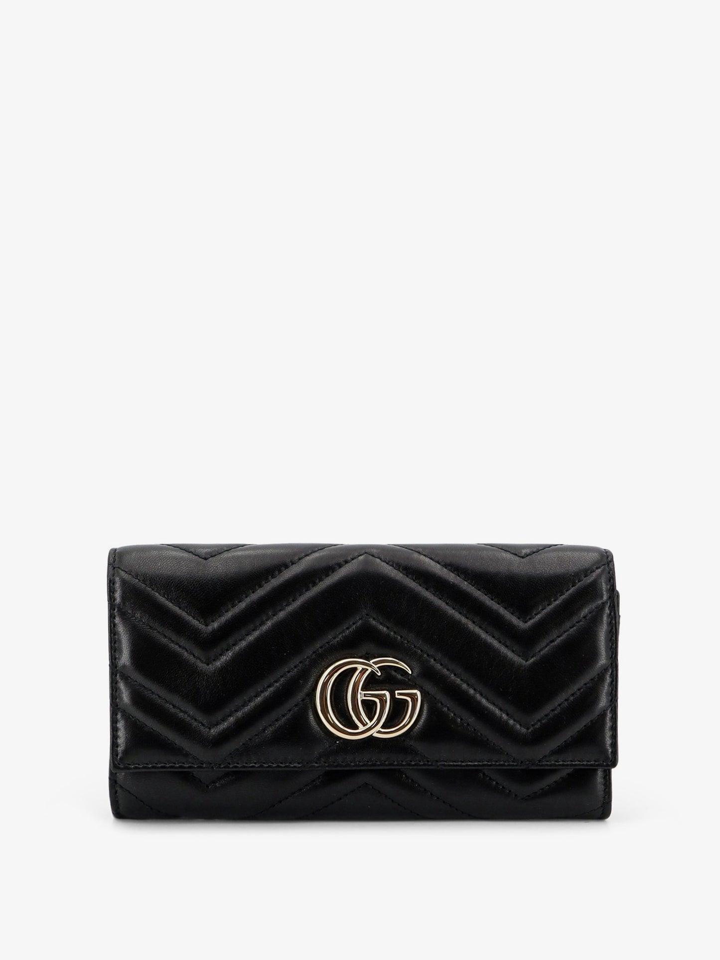 GG Continental Leather Wallet