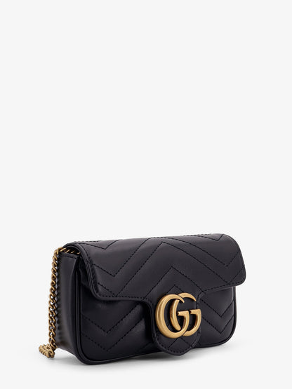 GG Marmont Mini Leather crossbody bag thumbnail