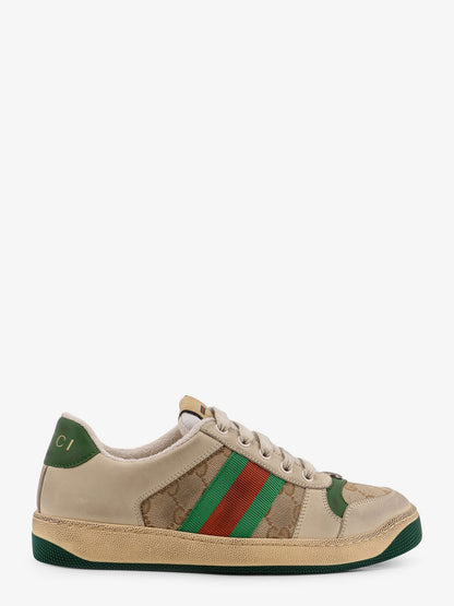 Sneakers low-top Screener in pelle e tessuto GG Supreme thumbnail