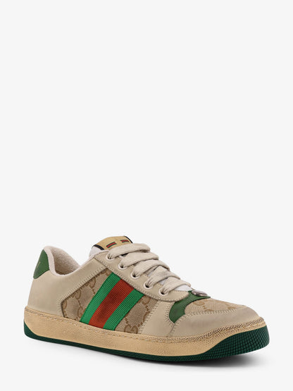 Sneakers low-top Screener in pelle e tessuto GG Supreme thumbnail