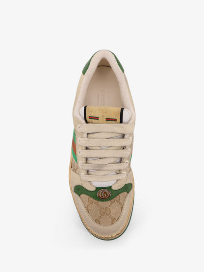 Sneakers low-top Screener in pelle e tessuto GG Supreme thumbnail