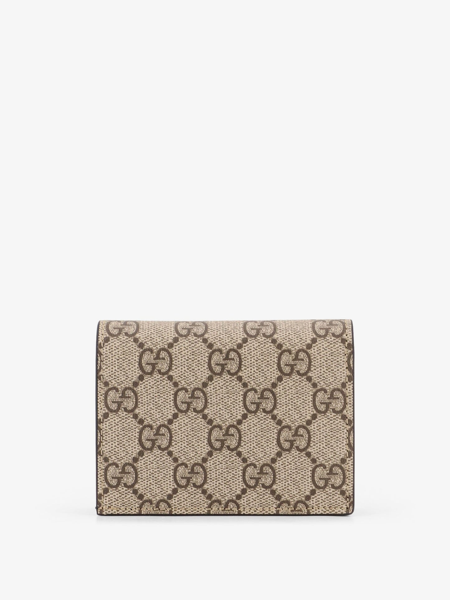 Mini leather wallet and GG Supreme fabric