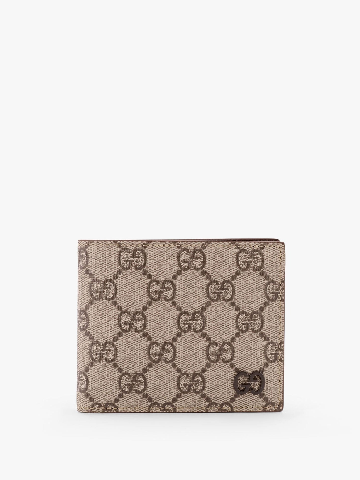 Bi-fold GG Supreme canvas wallet