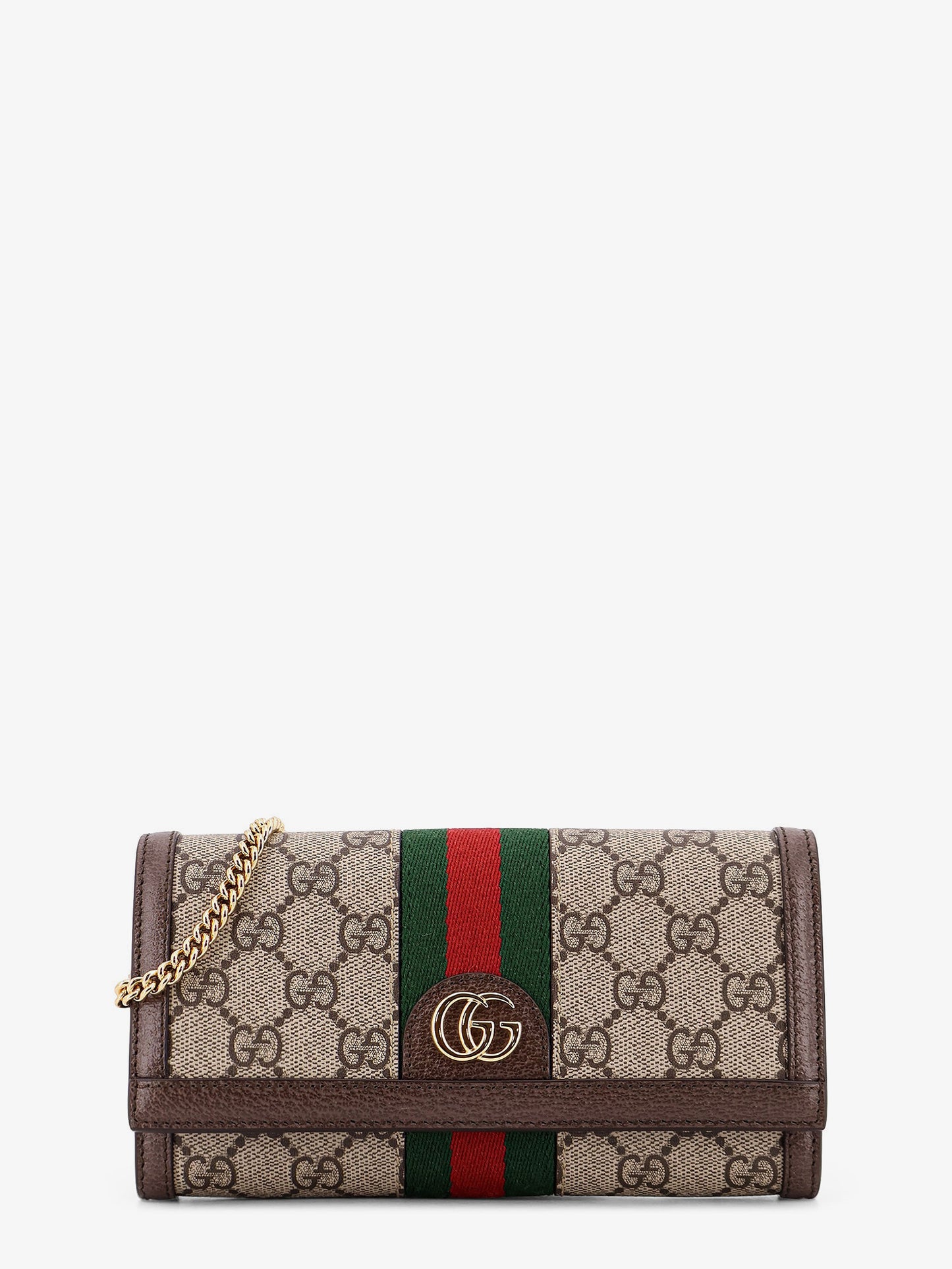 Ophidia GG Supreme Fabric and leather crossbody bag