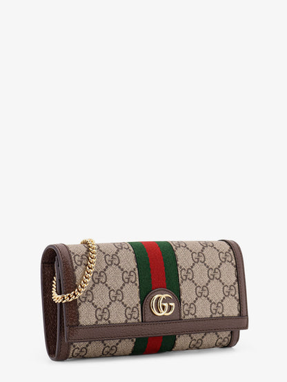 Ophidia GG Supreme Fabric and leather crossbody bag thumbnail