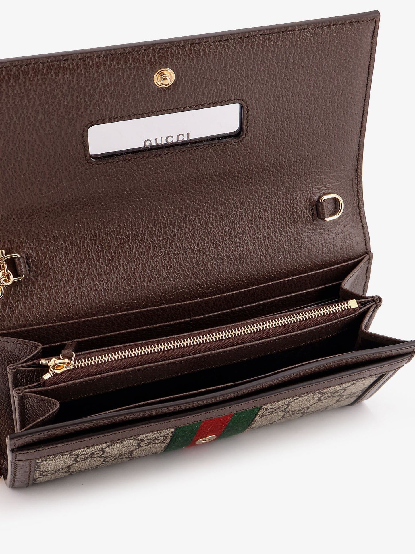 Ophidia GG Supreme Fabric and leather crossbody bag