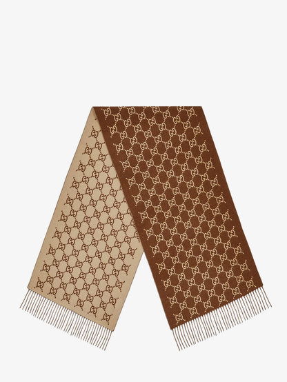 Cashmere scarf with GG print thumbnail