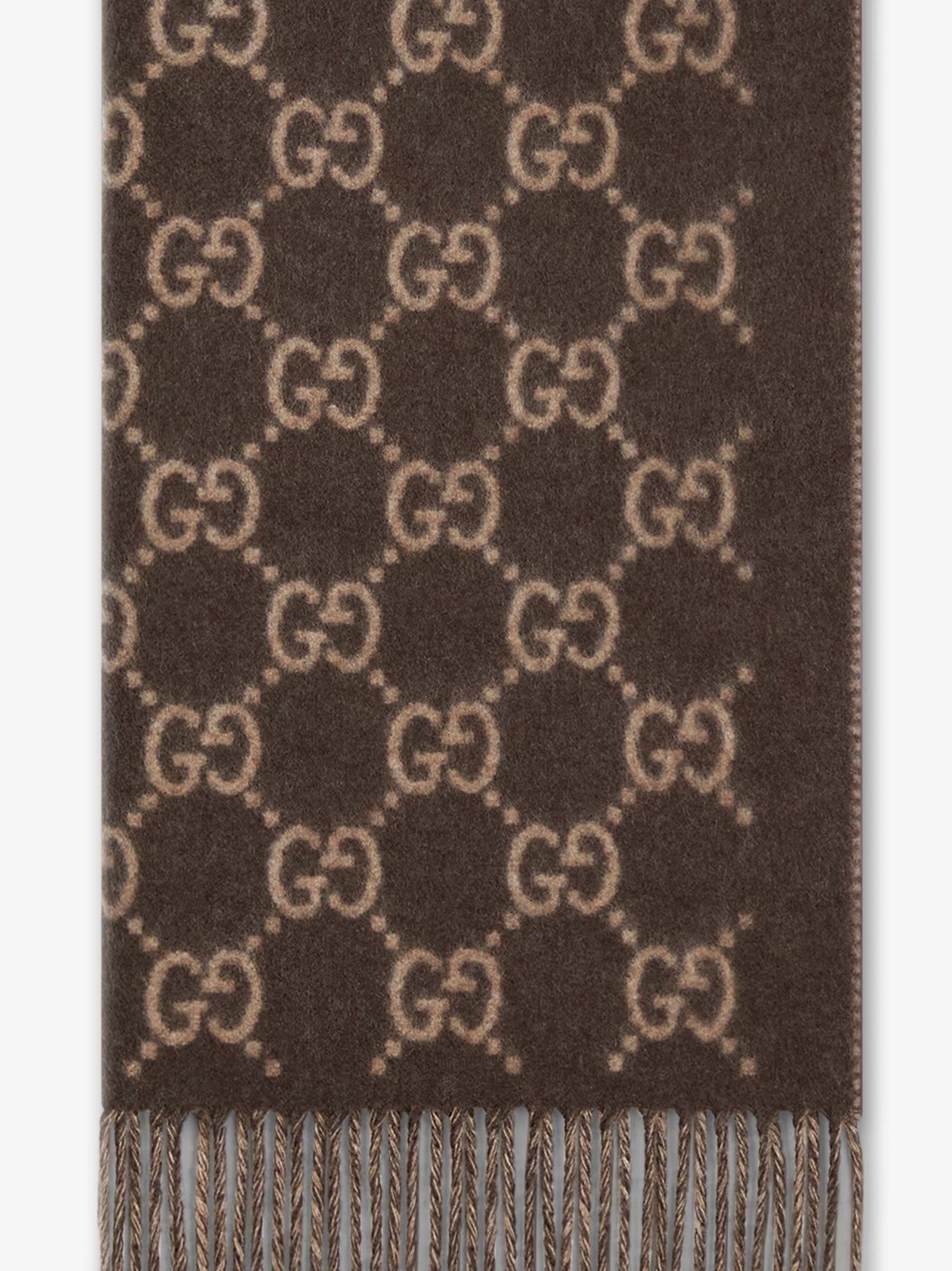 GG cashmere scarf GUCCI - Nugnes1920