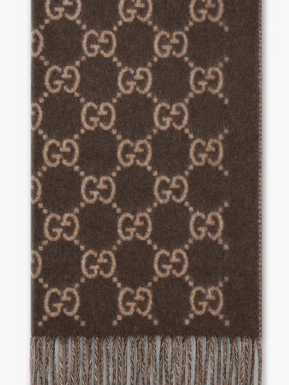 GG cashmere scarf thumbnail