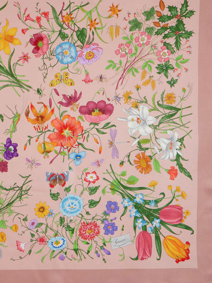 Gucci Flora silk foulard thumbnail