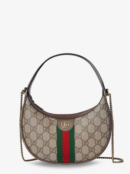 Borsa a tracolla Ophidia in Tessuto GG Supreme e pelle thumbnail