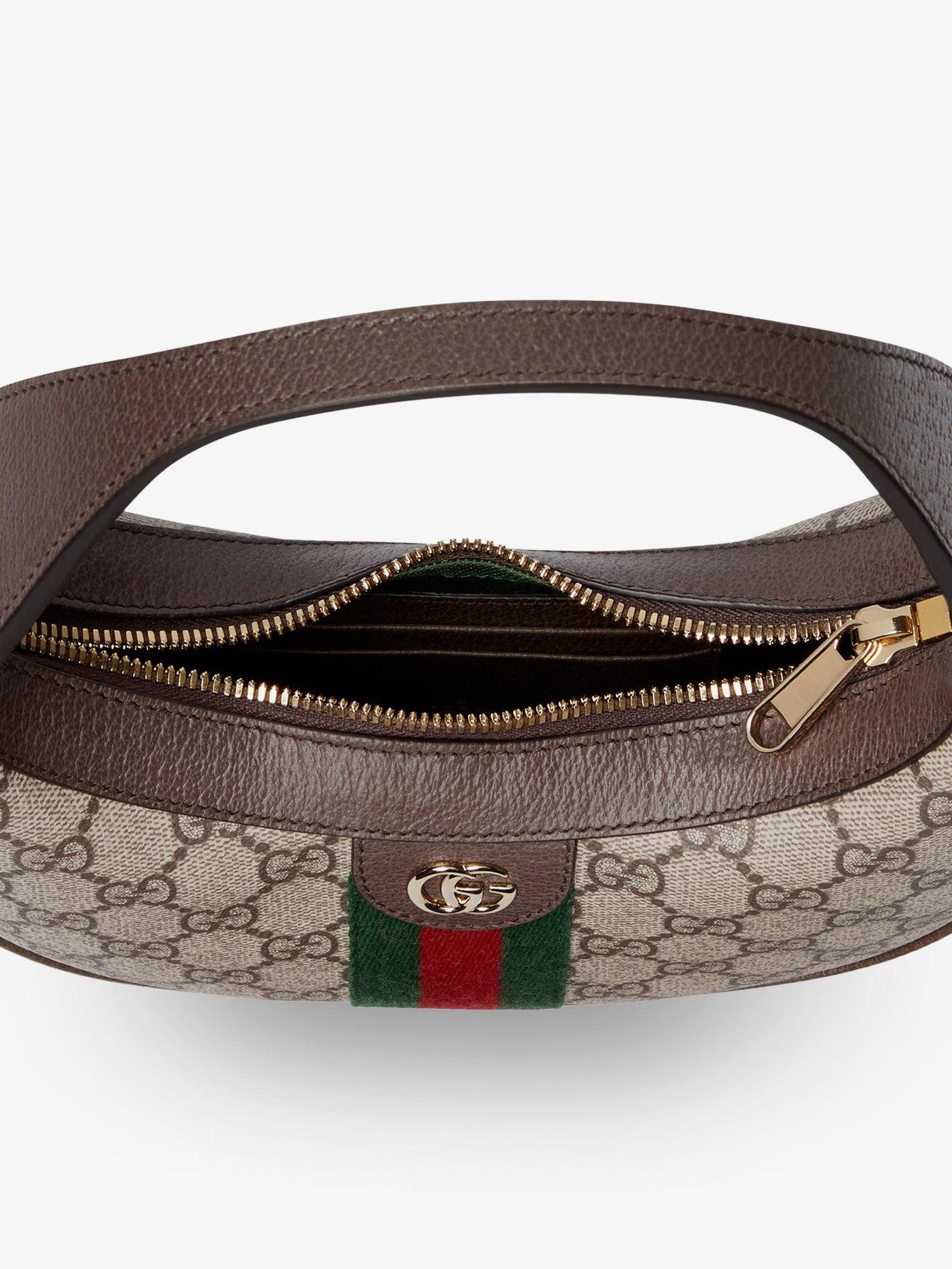 Borsa a tracolla Ophidia in Tessuto GG Supreme e pelle