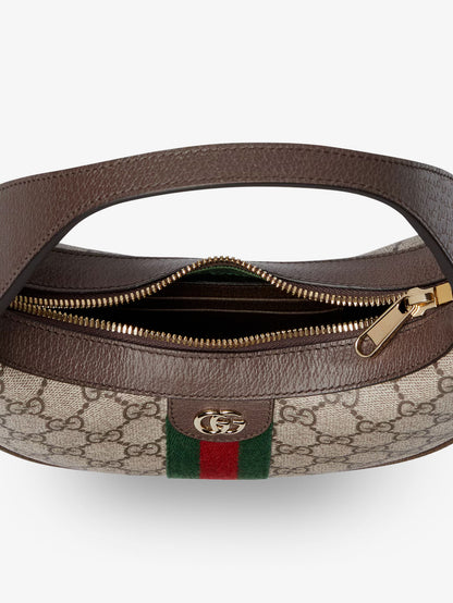 Borsa a tracolla Ophidia in Tessuto GG Supreme e pelle thumbnail