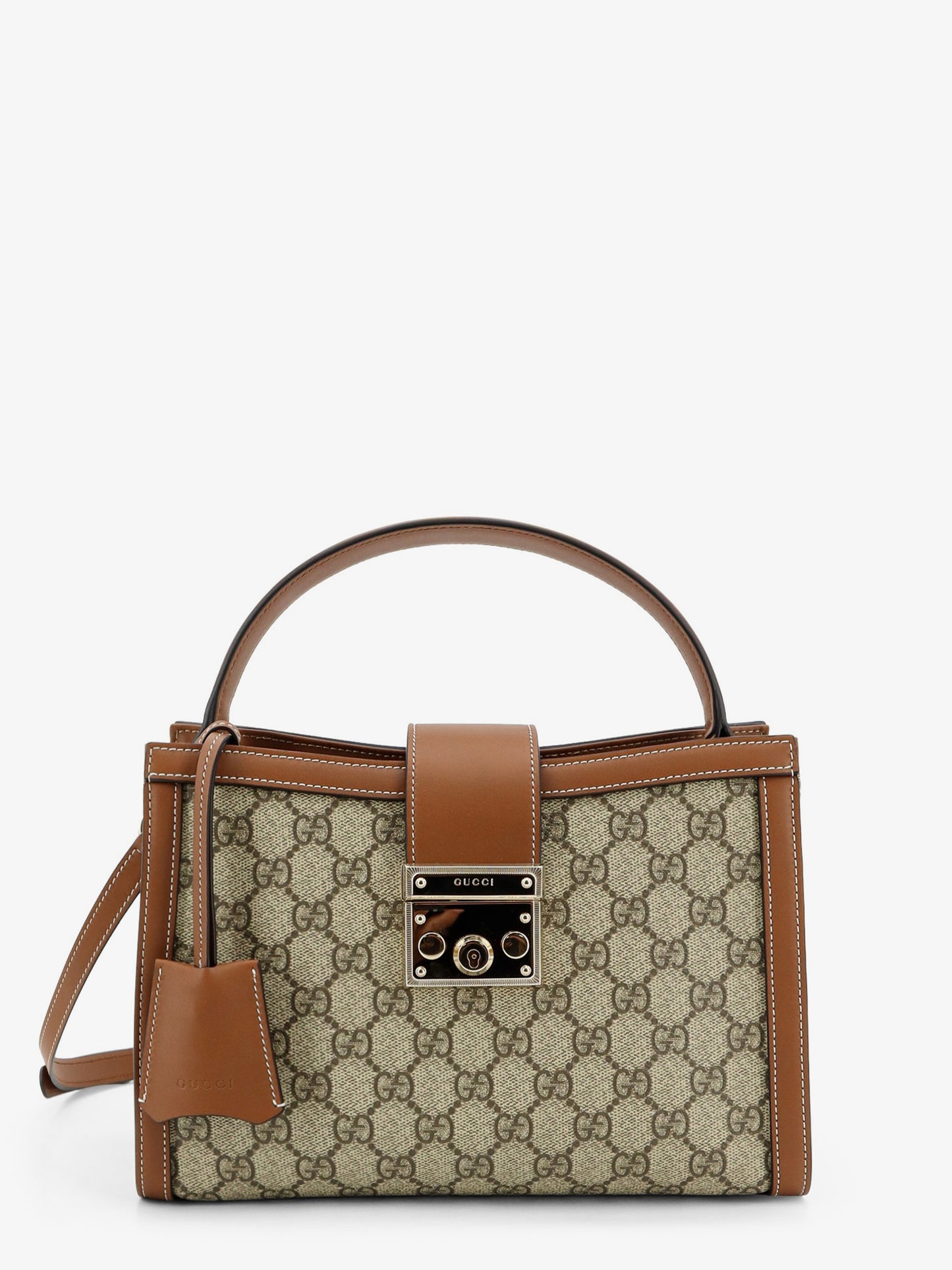 Borsa a mano Padlock con tracolla