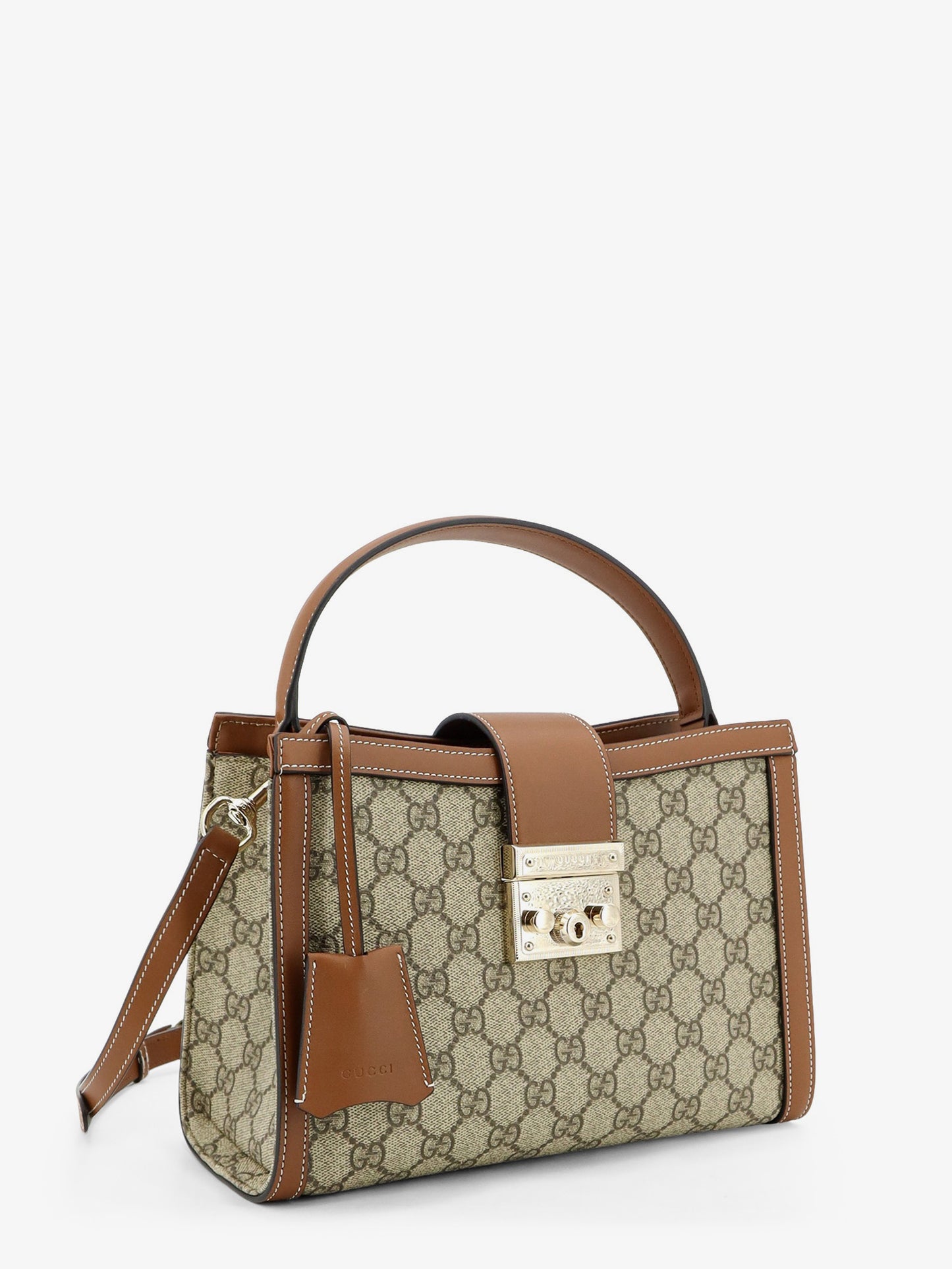 Borsa a mano Padlock con tracolla