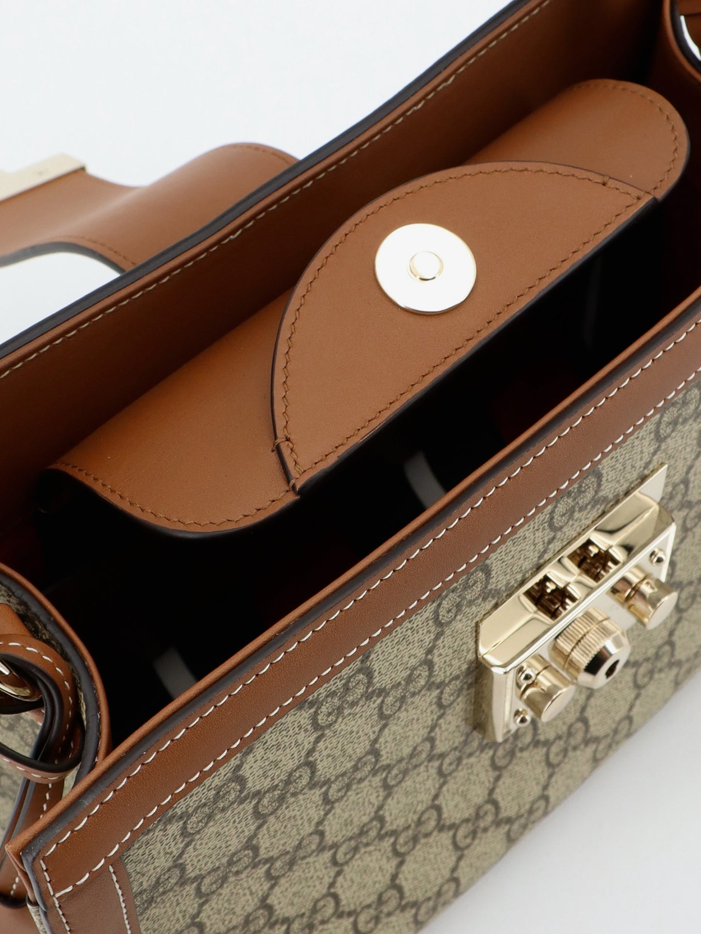 Borsa a mano Padlock con tracolla
