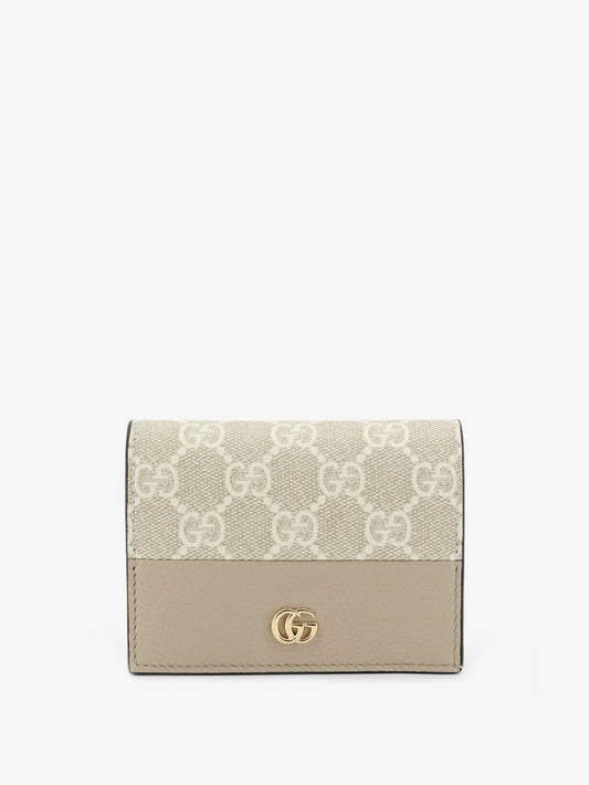 GG Marmont bicolor leather wallet