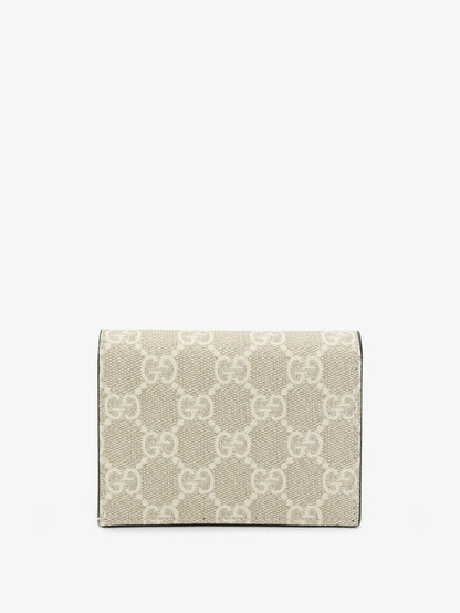 GG Marmont bicolor leather wallet thumbnail