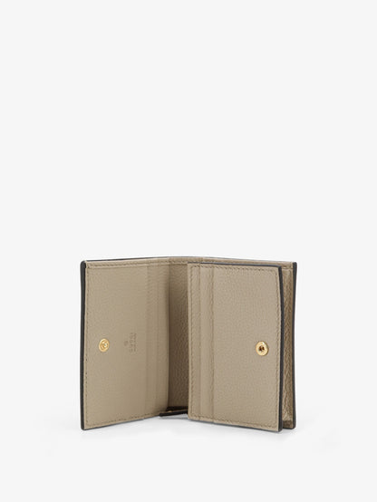 GG Marmont bicolor leather wallet thumbnail