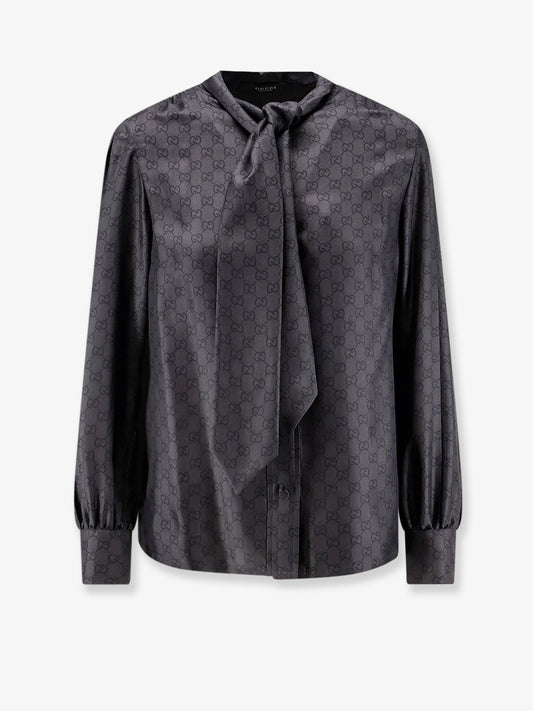 Gucci Primavera GG silk shirt