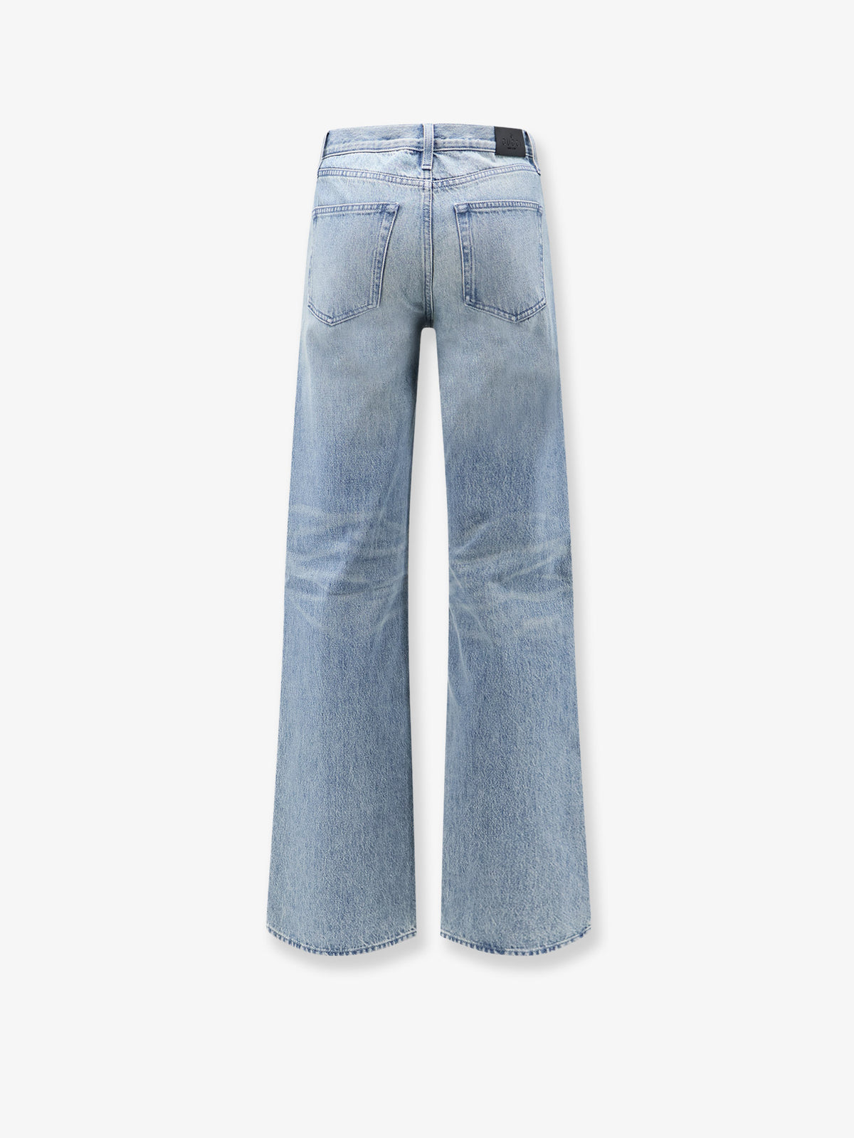 Stonewashed cotton denim jeans