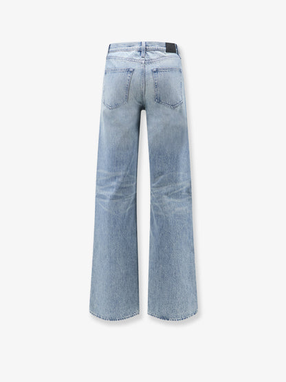 Stonewashed cotton denim jeans thumbnail