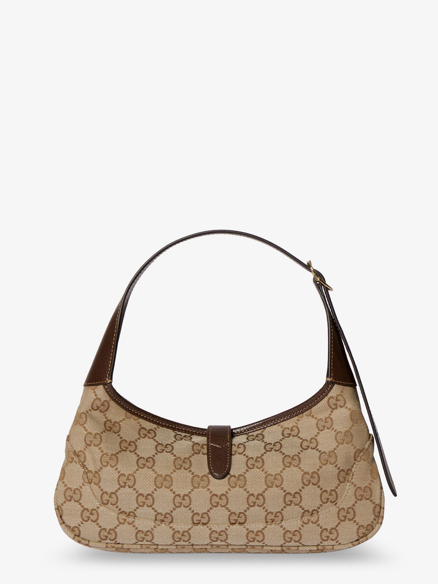 Jackie Slim GG Fabric and leather shoulder bag