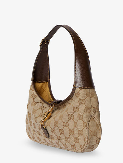 Jackie Slim GG Fabric and leather shoulder bag thumbnail