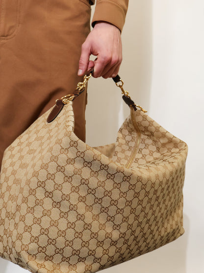 Brera GG fabric crossbody bag thumbnail