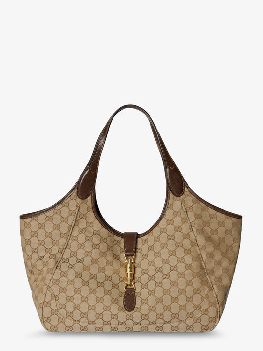 Borsa a spalla Mercato in tessuto GG
