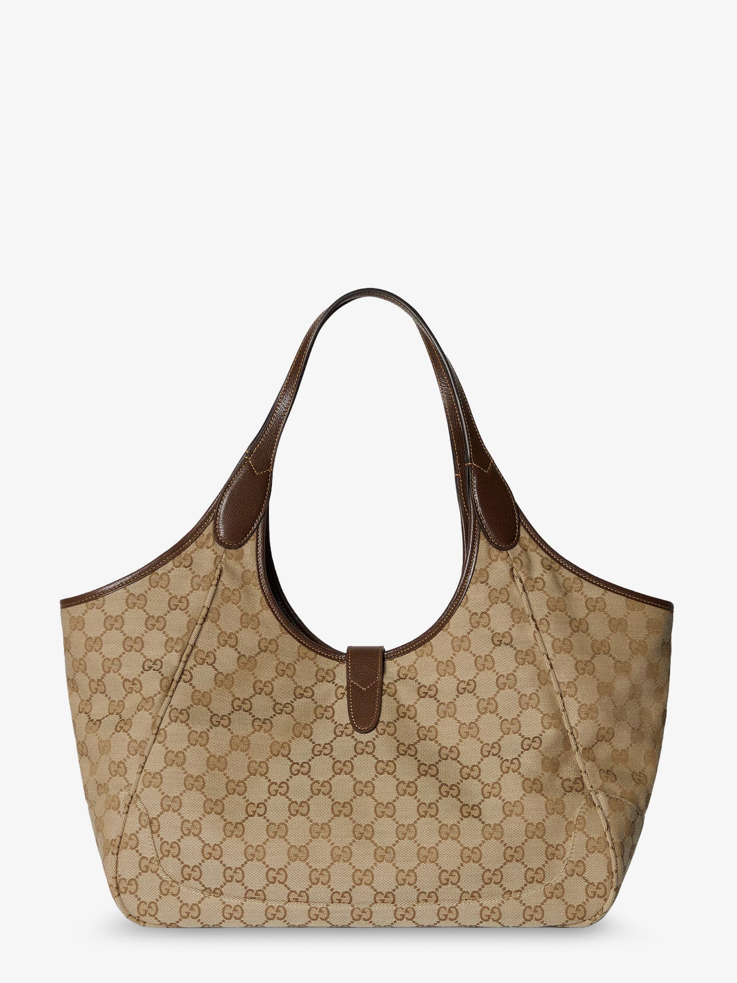 Borsa a spalla Mercato in tessuto GG