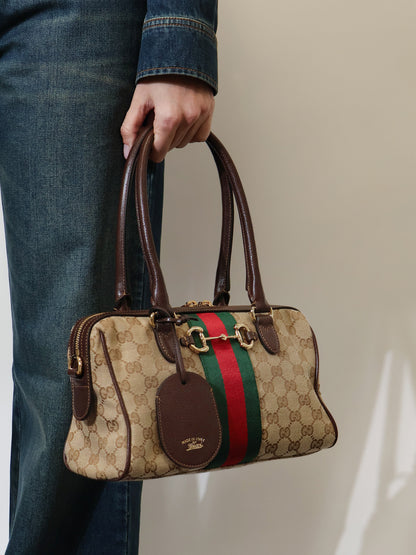 Borsetto GG fabric crossbody bag thumbnail