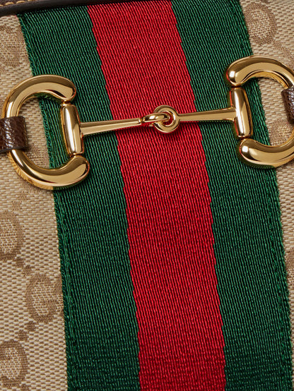 Borsetto GG fabric crossbody bag thumbnail