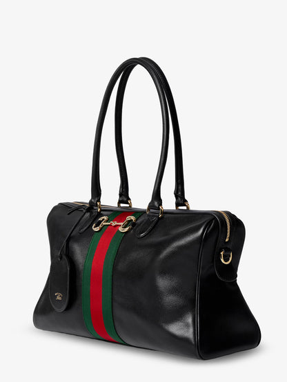 Borsa a spalla Borsetto in pelle con Morsetto in metallo thumbnail