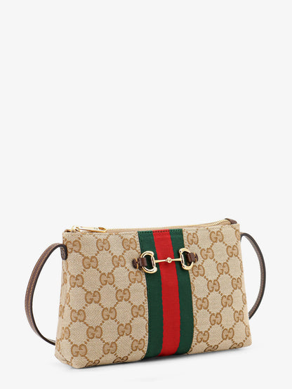 GG fabric crossbody with Nastro Web detail on the front thumbnail