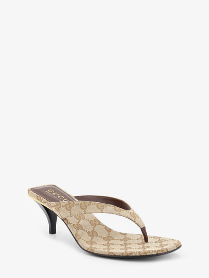 Vittoria GG fabric flip-flops sandals thumbnail