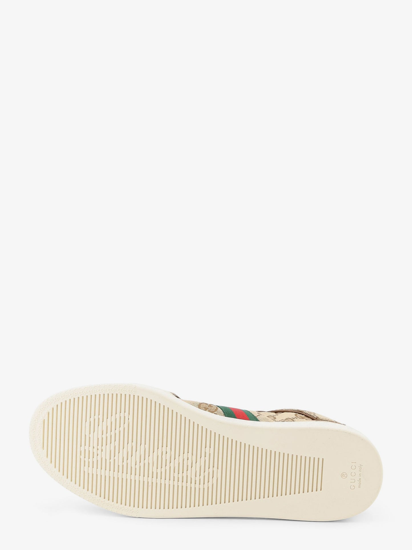 Stretch GG fabric sneakers with Nastro Web on the side