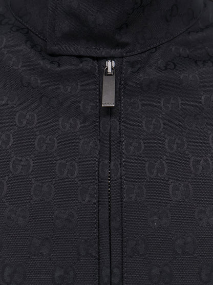 GG cotton fabric jacket thumbnail