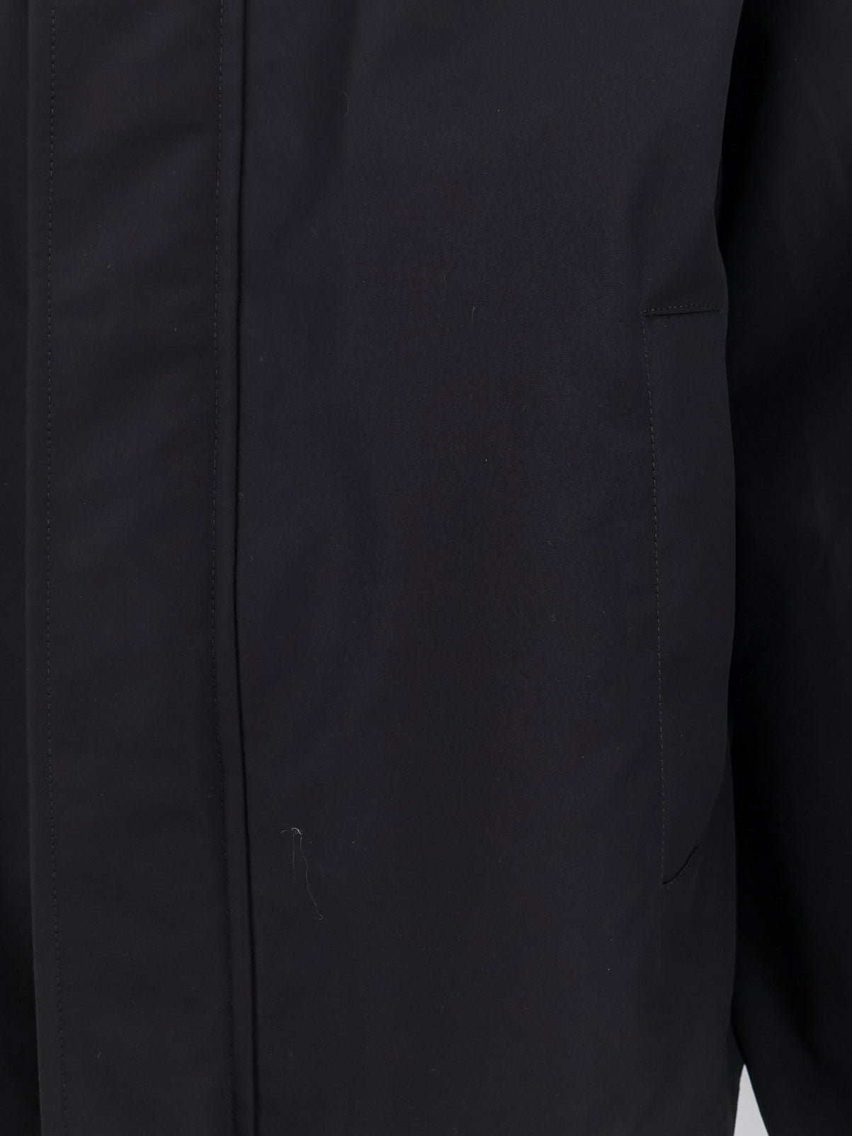 Compact cotton canvas jacket