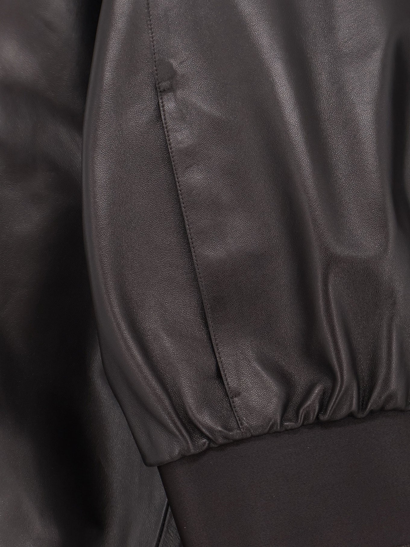 Bomber in morbida nappa
