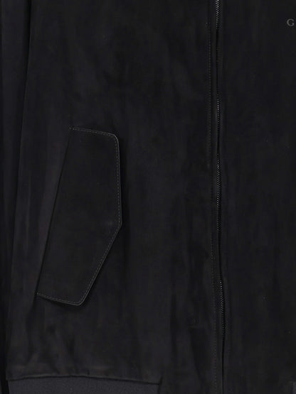 Suede bomber thumbnail