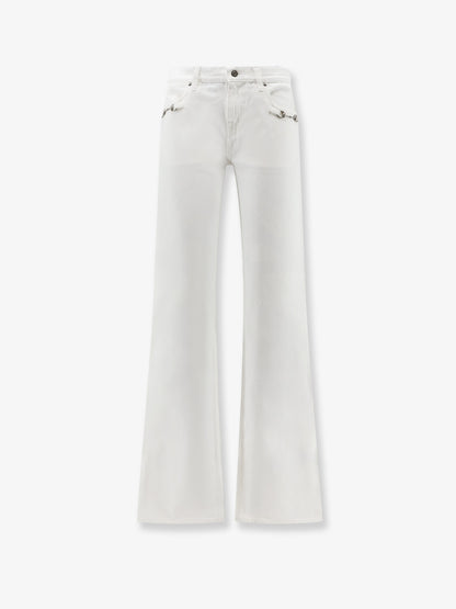 Cotton denim trousers with Hook thumbnail