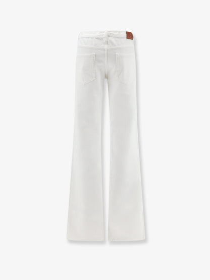 Cotton denim trousers with Hook thumbnail