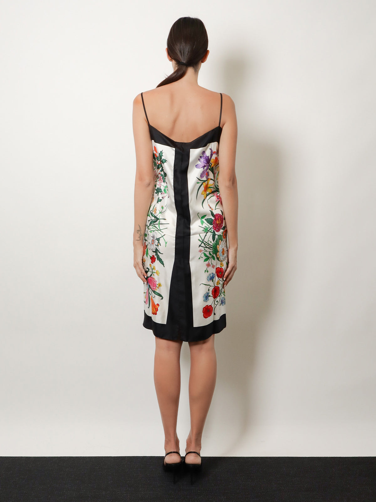 Gucci Primavera dress with Gucci Flora print
