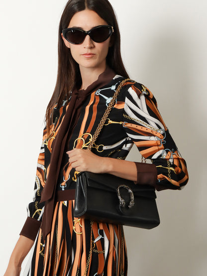 Dionysus leather crossbody bag thumbnail