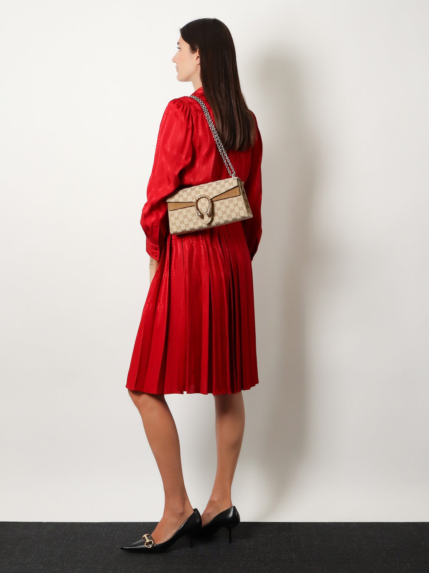 Dionysus GG fabric crossbody bag