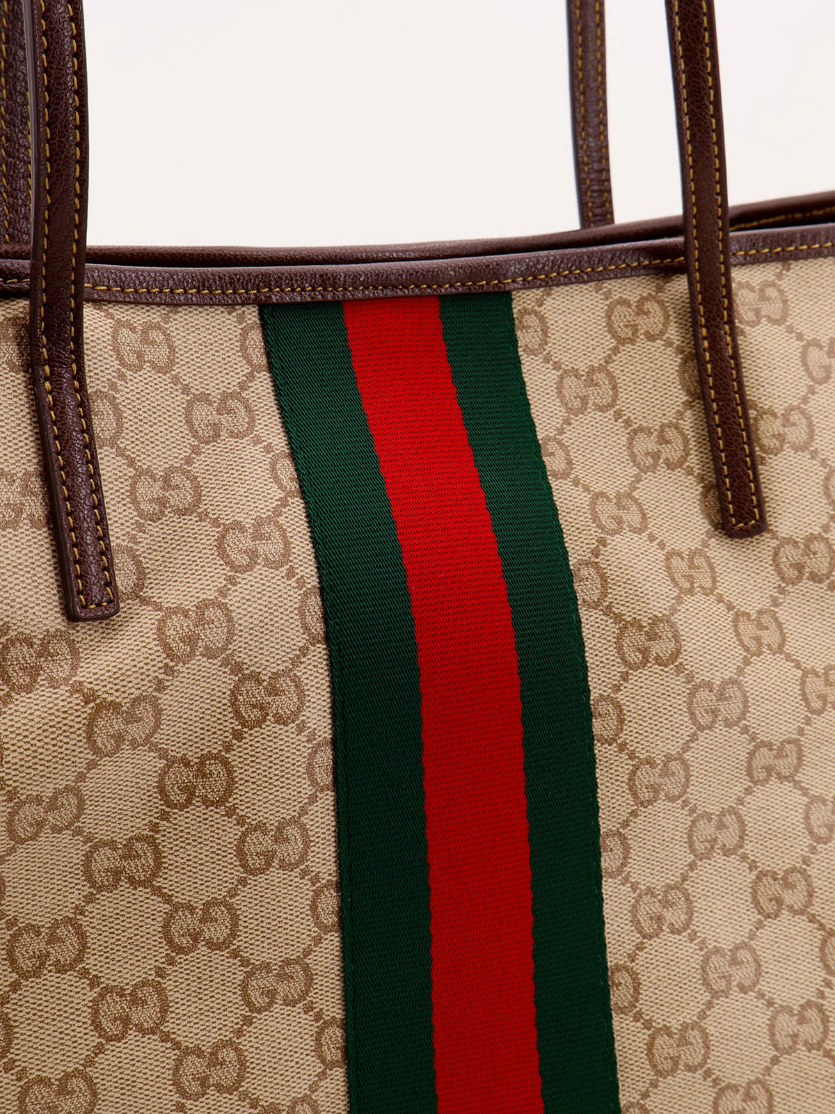 Borsa shopping Tribeca in tela spalmata con motivo GG