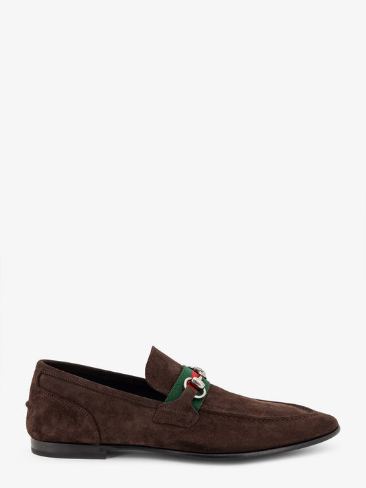 Como suede loafers