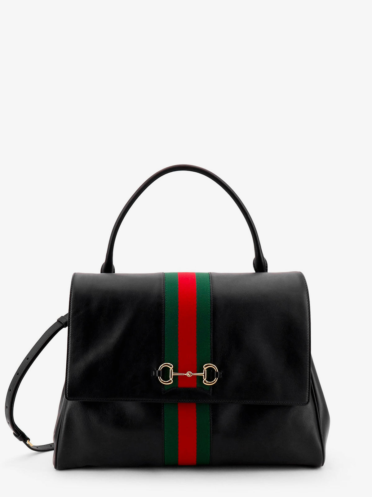 Paparazzo leather handbag with iconic metal Horsebit